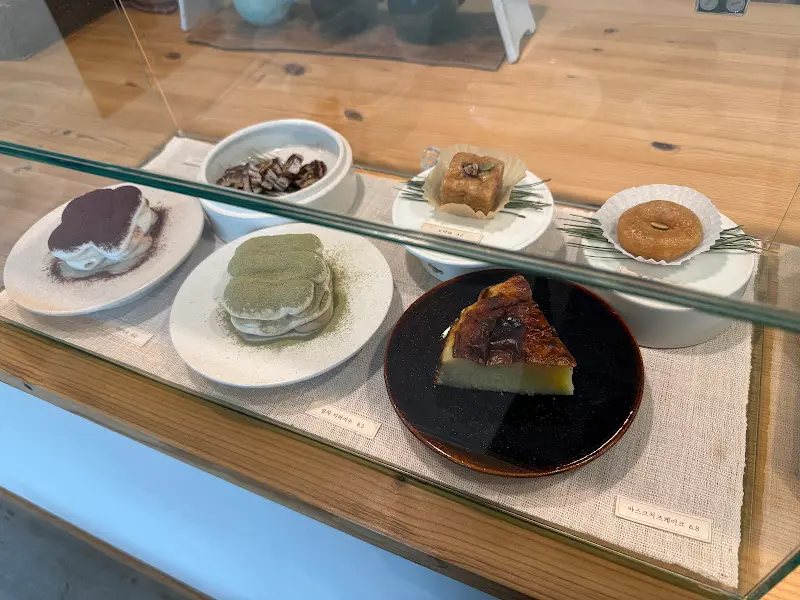 다양한 종류의 다과