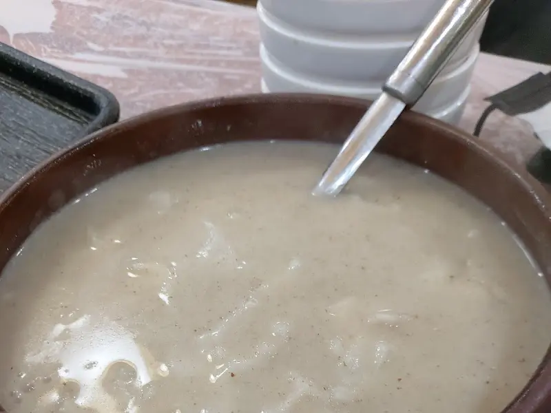 고소한 들깨 수제비