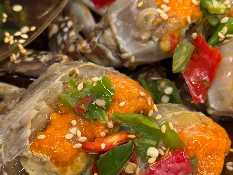 암게장 디테일 샷