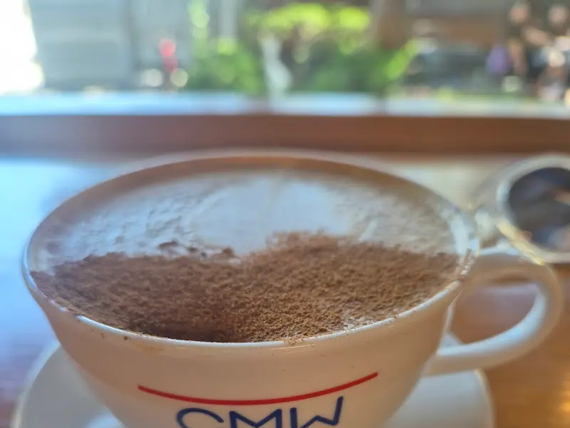 시나몬 사과 라떼