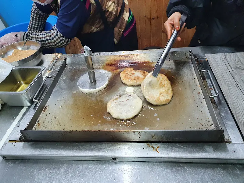 호떡 만드는 과정