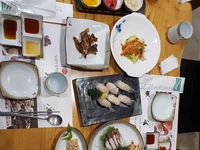 남경전복 한상차림