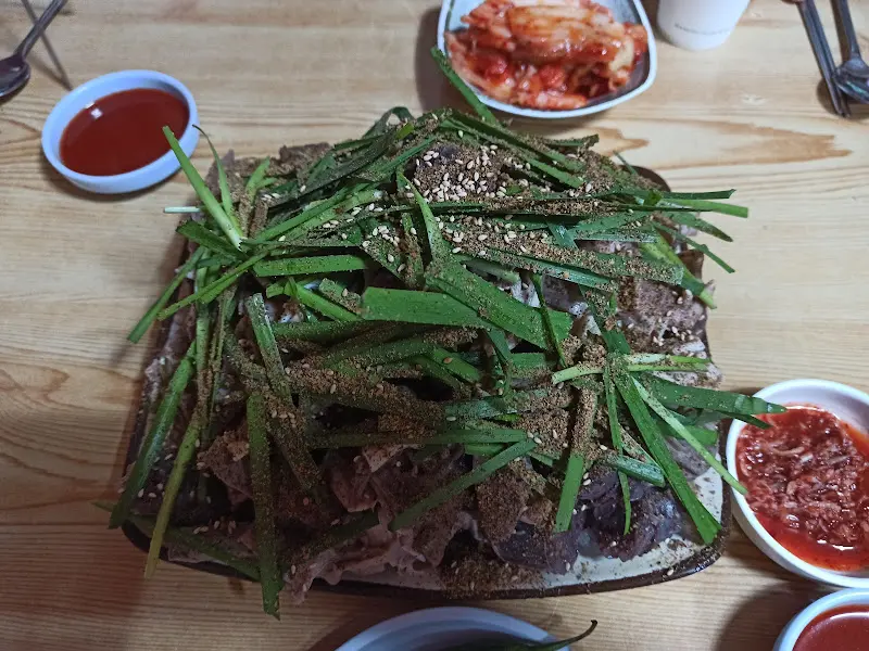 모듬 순대 접시
