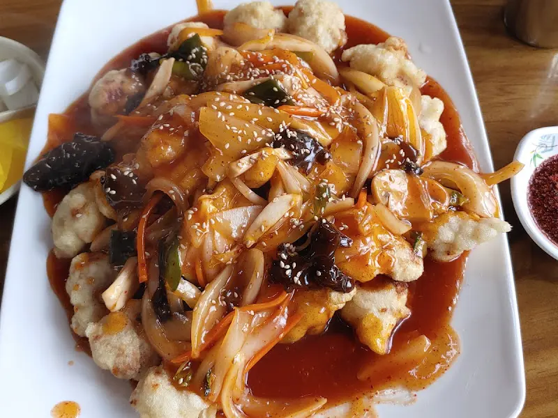 탕수육 클로즈업