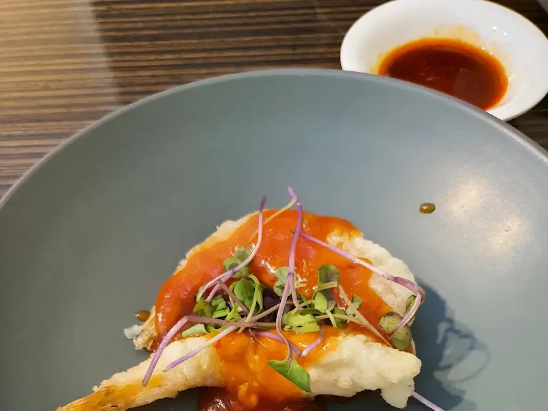 새우 튀김 요리