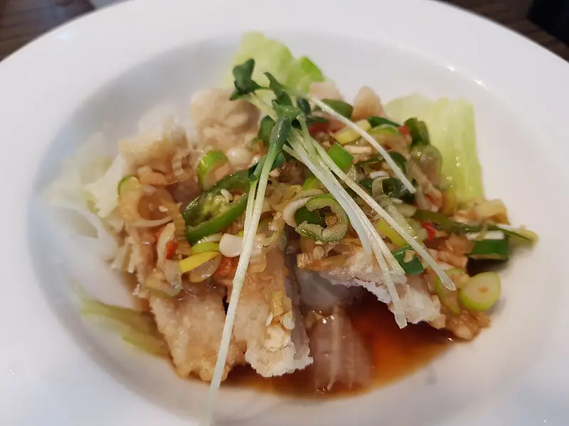 생선 튀김 요리