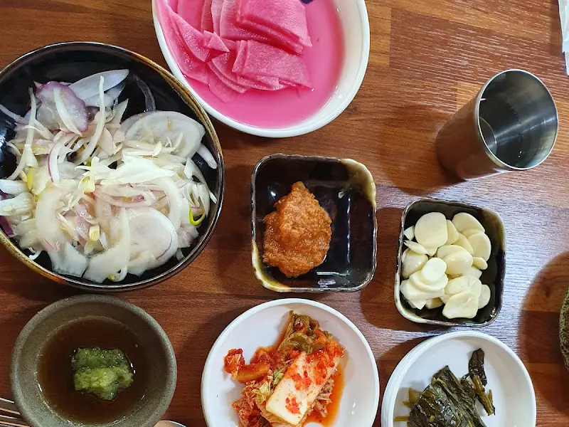 바래기의 정갈한 밑반찬