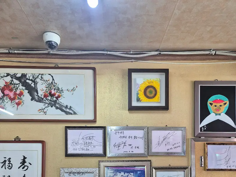 동천면옥 내부 인테리어