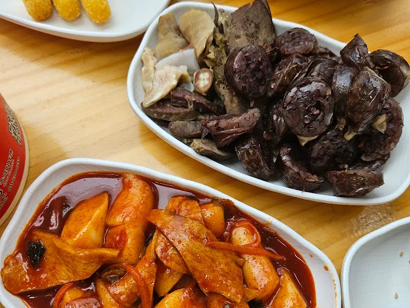 콩분식 순대와 간