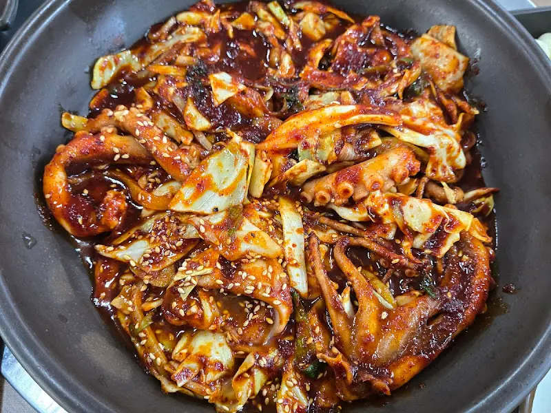 돈불낙볶음 확대샷