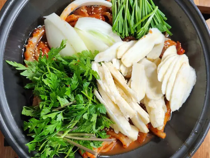 황제식당 오삼불고기