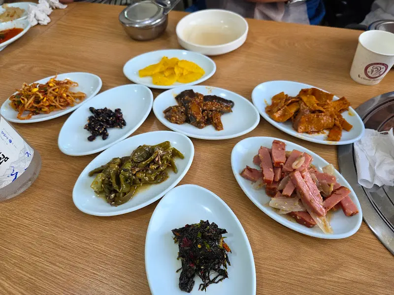 용천가든 메뉴판