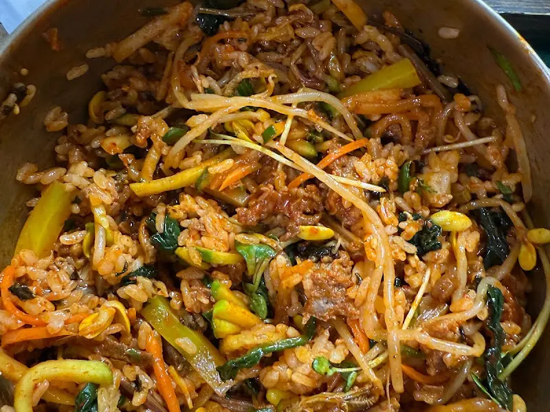 비빔밥 근접샷