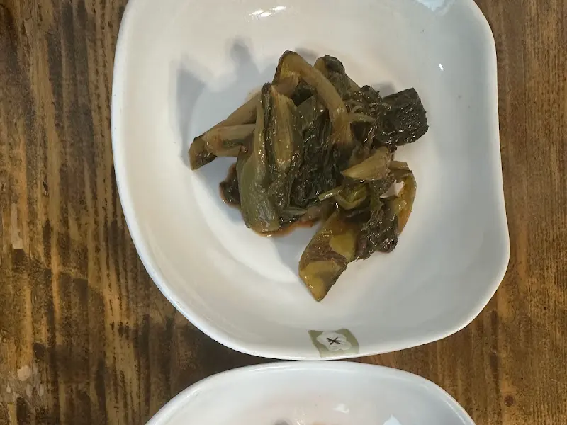 정선면옥 밑반찬