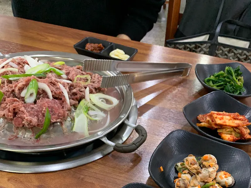 불고기와 밑반찬