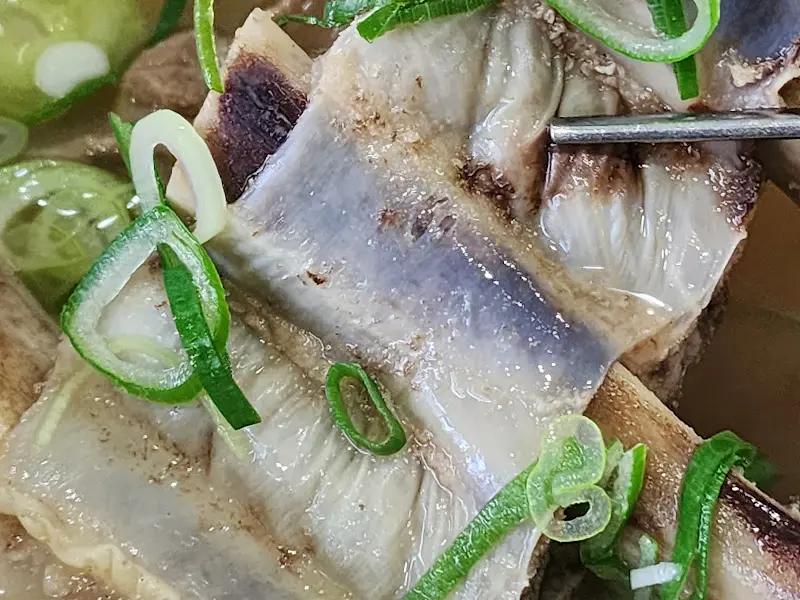 대박갈비탕 갈비 근접