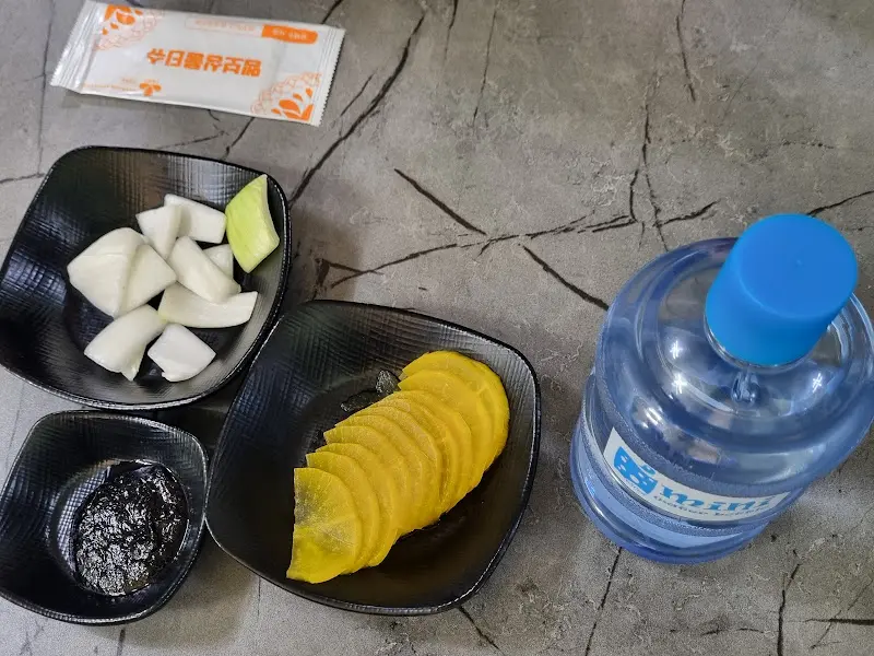 기본 반찬 세팅