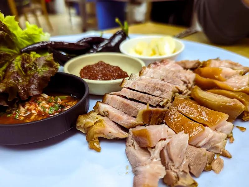 도촌막국수 편육