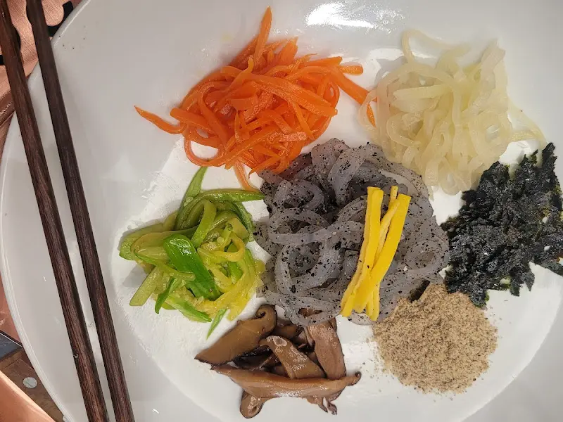 비빔밥 재료 모음