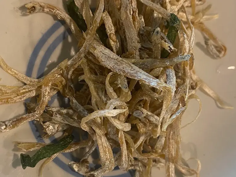 말린 취나물 볶음