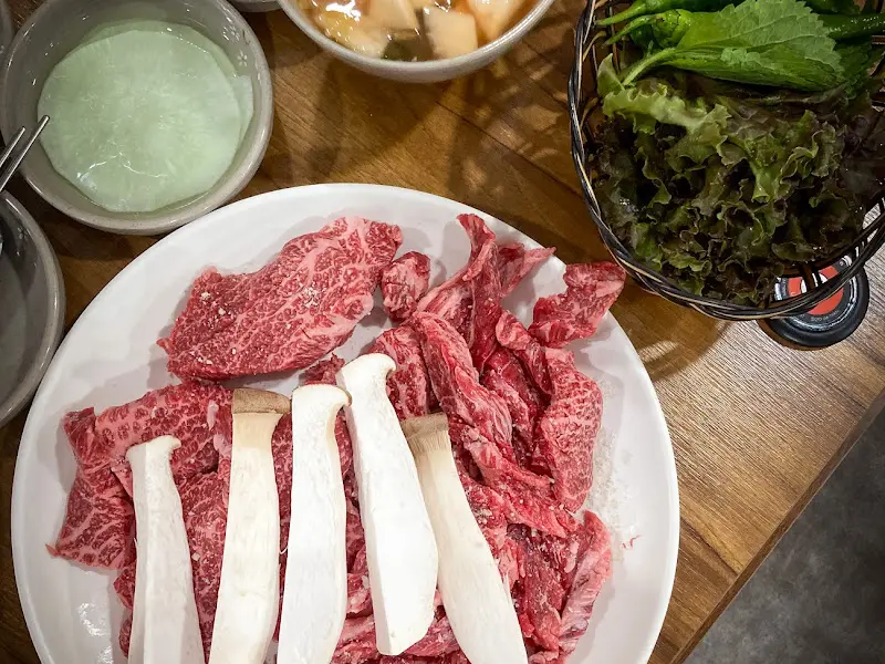 다양한 부위의 한우