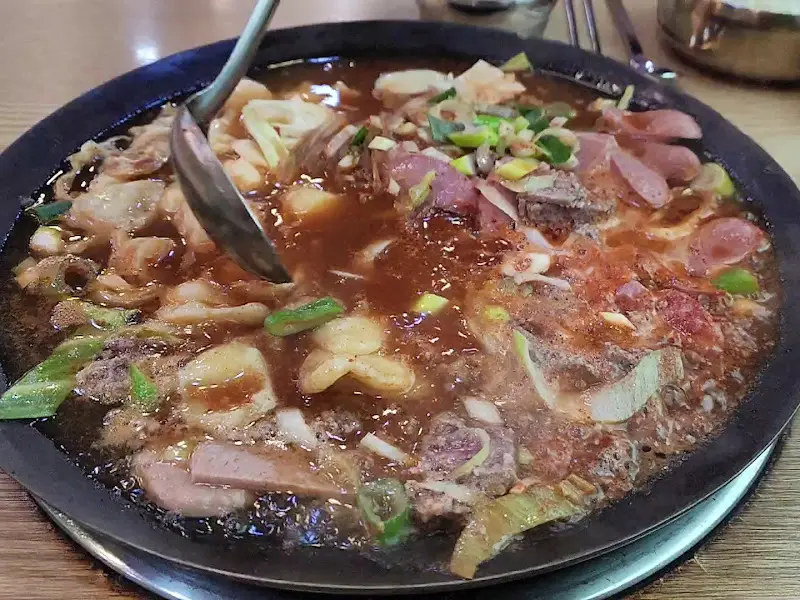 부대찌개 국물