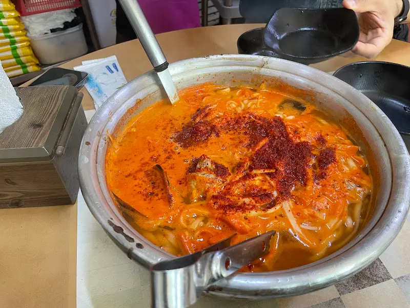 모리국수 푸짐한 비주얼