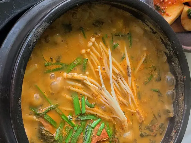 별천지가든 참게탕