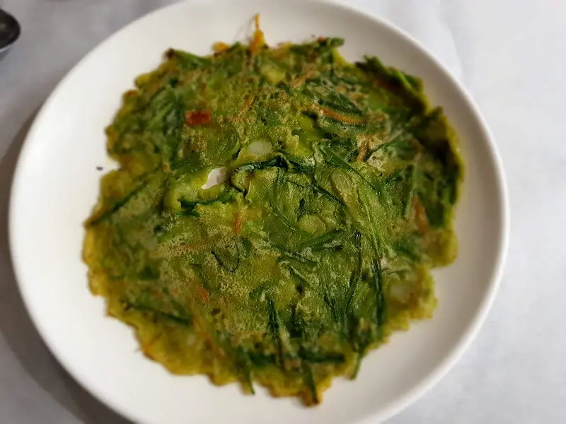 별천지가든 야채튀김