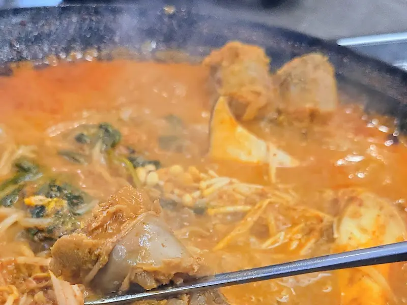 우육순대전골 순대