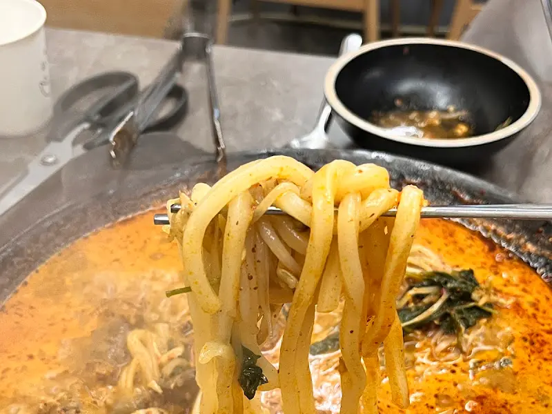 우육순대전골 우동사리