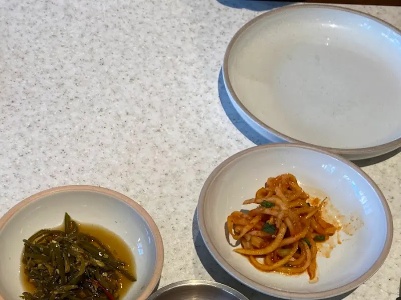 태영한우의 정갈한 상차림