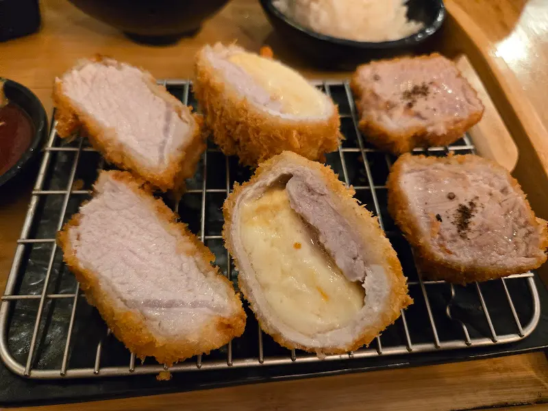 카츠 D9 프리미엄 돈카츠 단면