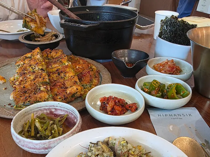 남해돌문어 삼겹구이