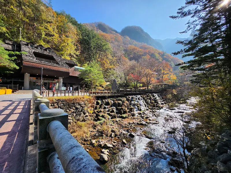 대금굴 매표소 풍경