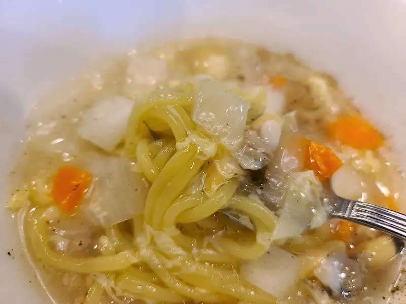 부드러운 게살 스프