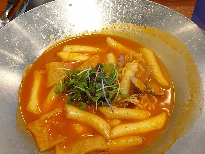 바지락 떡볶이