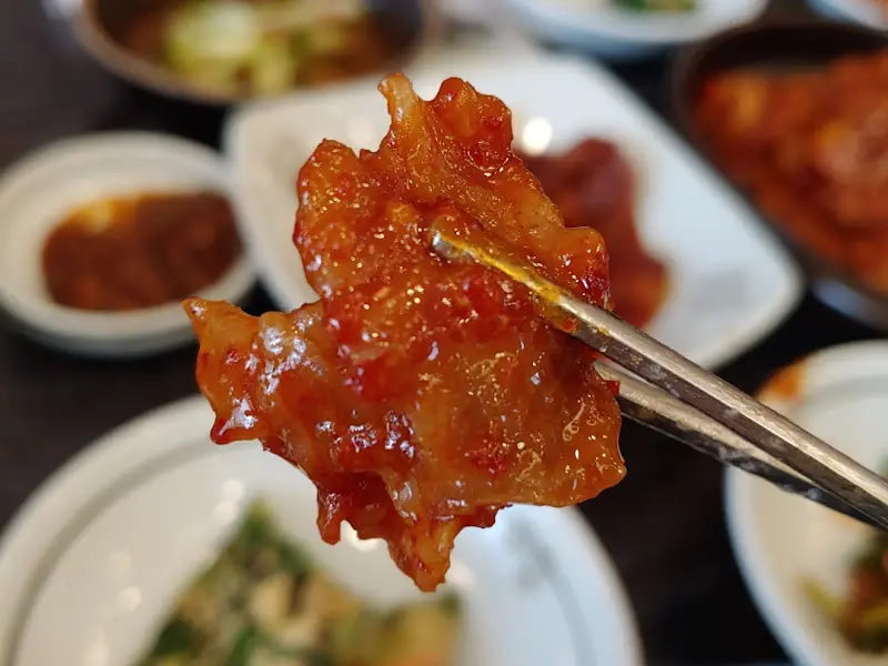 두루치기 정식 메인 메뉴