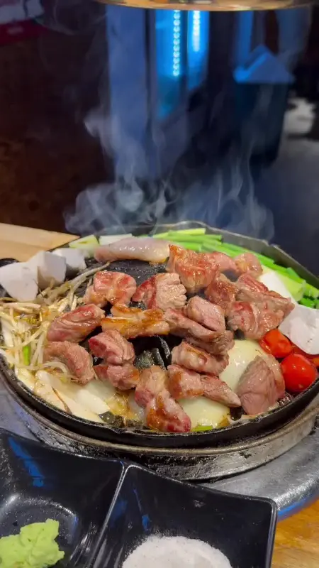 익어가는 양고기