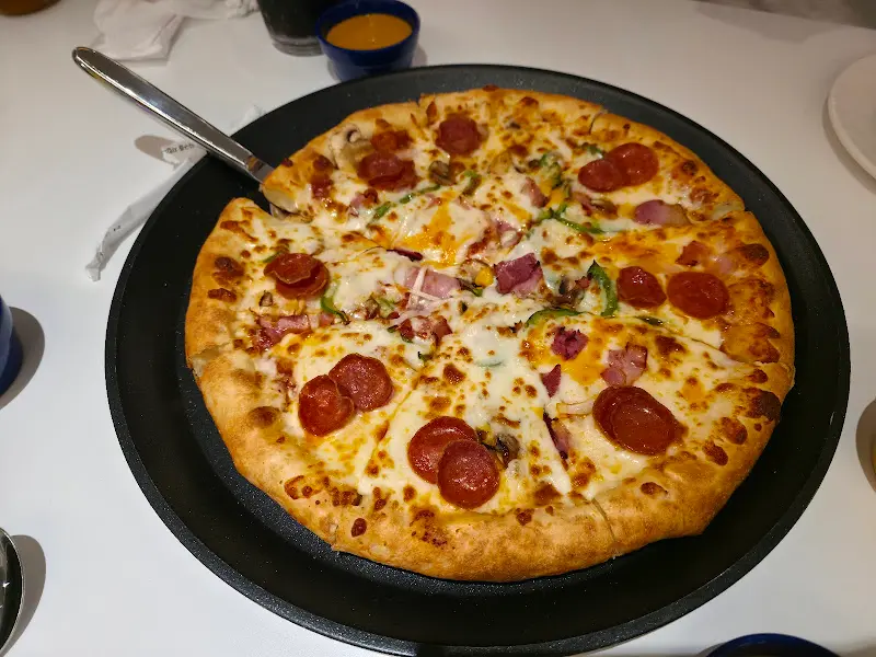 페퍼로니 피자의 모습