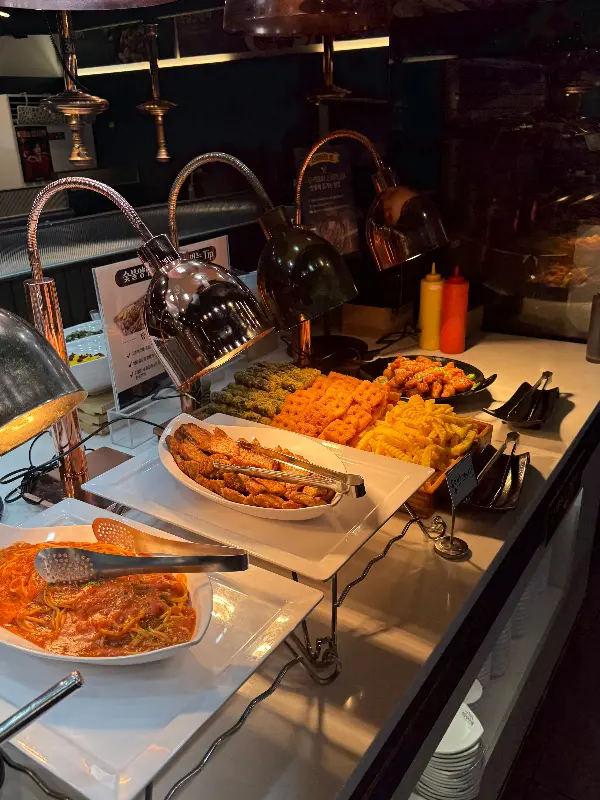 다양한 튀김 요리