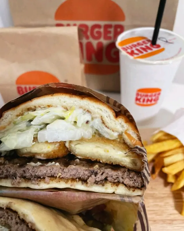 푸짐한 버거 세트