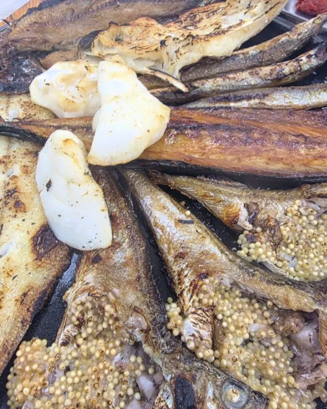 알이 꽉 찬 도루묵