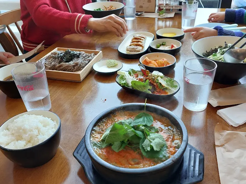 조선모밀 상차림