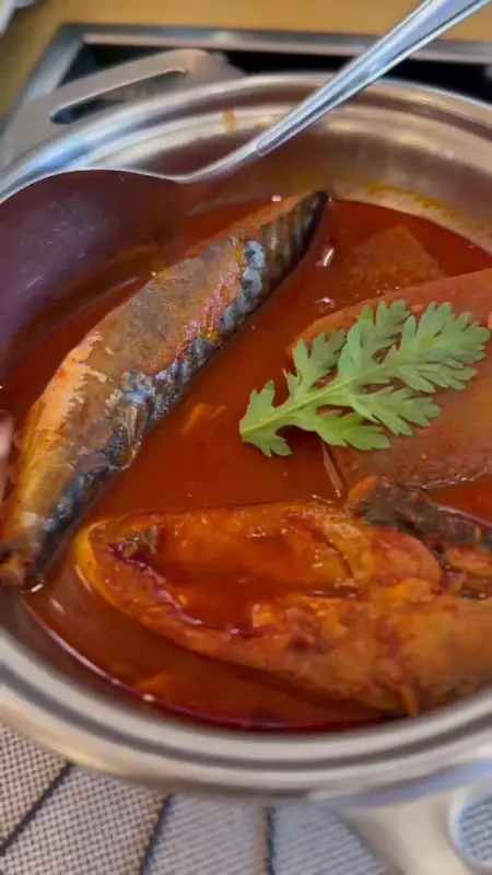 고등어조림의 비주얼