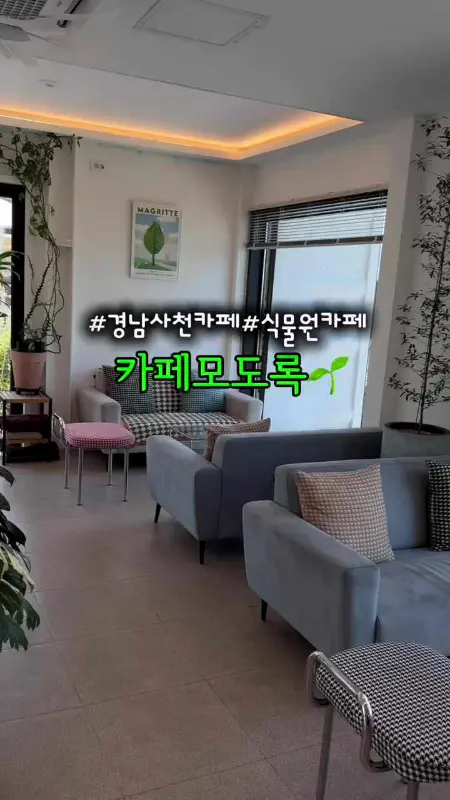 카페 모도록 내부