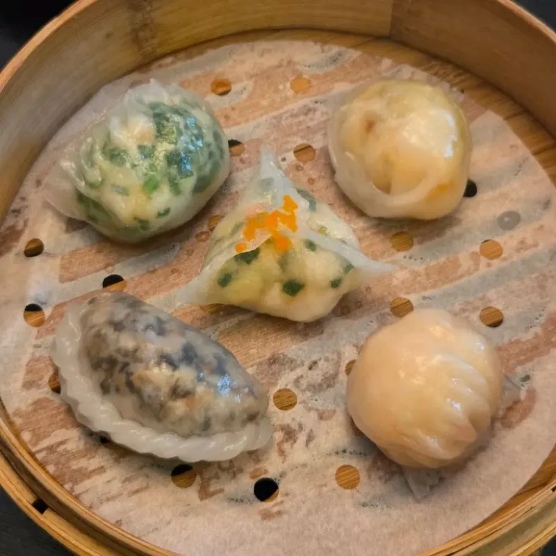 다양한 종류의 딤섬