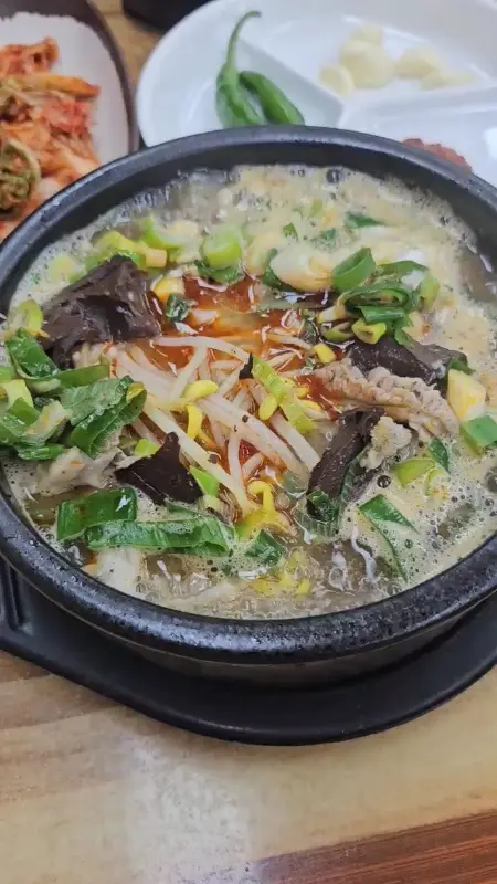 선지해장국 비주얼