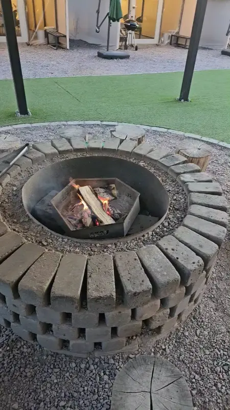 불멍을 즐길 수 있는 공간