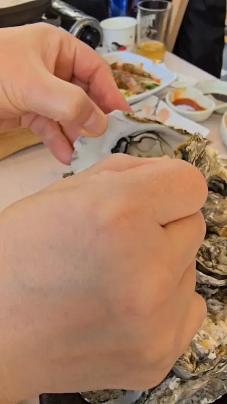 새조개 샤브샤브